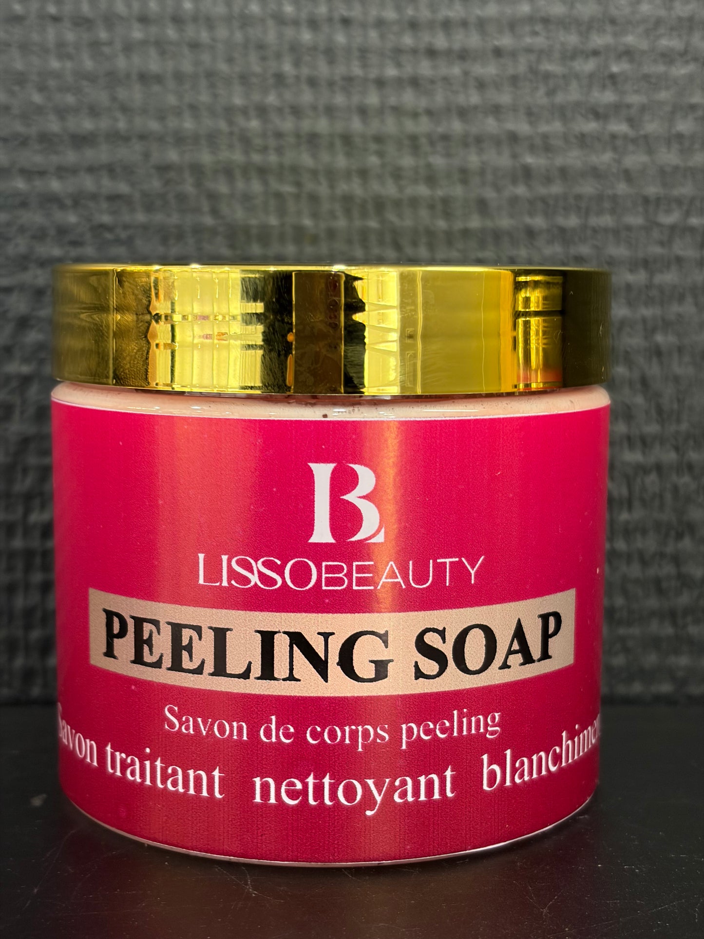 Peeling soap