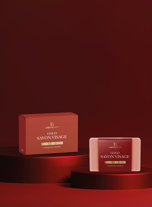 Savon visage gold